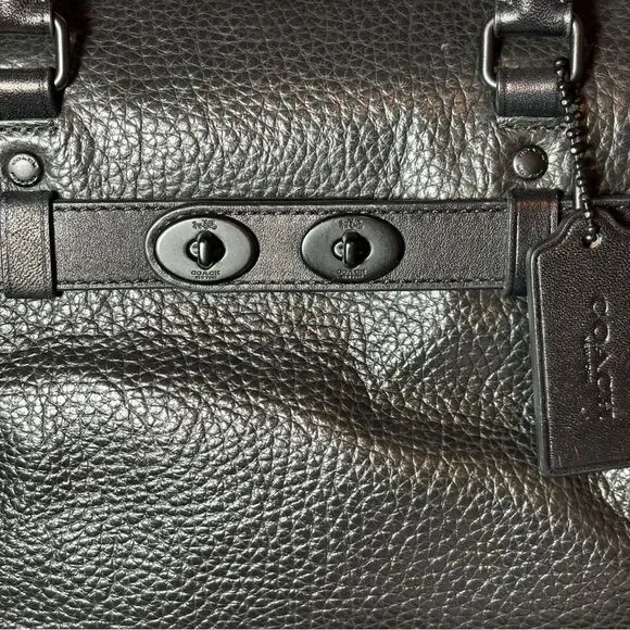 COACH BLAKE CARRYALL 25 IN BUBBLE LEATHER F55665